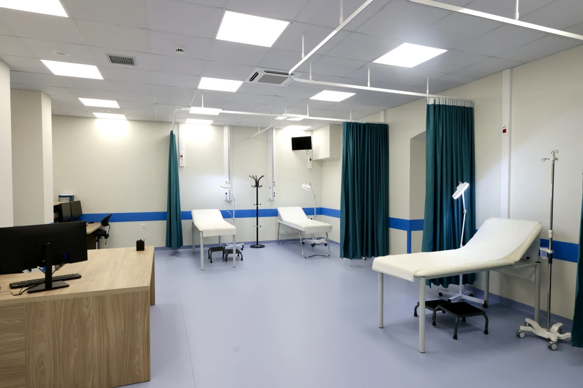 Ανακαινισμένος χώρος επειγόντων στο νοσοκομείο Ανδρέας Συγγρός.